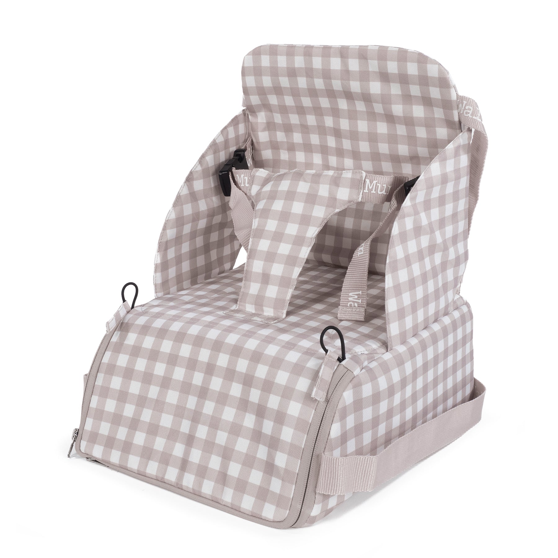 Hordozható textil székmagasító - Caetana (Bézs)