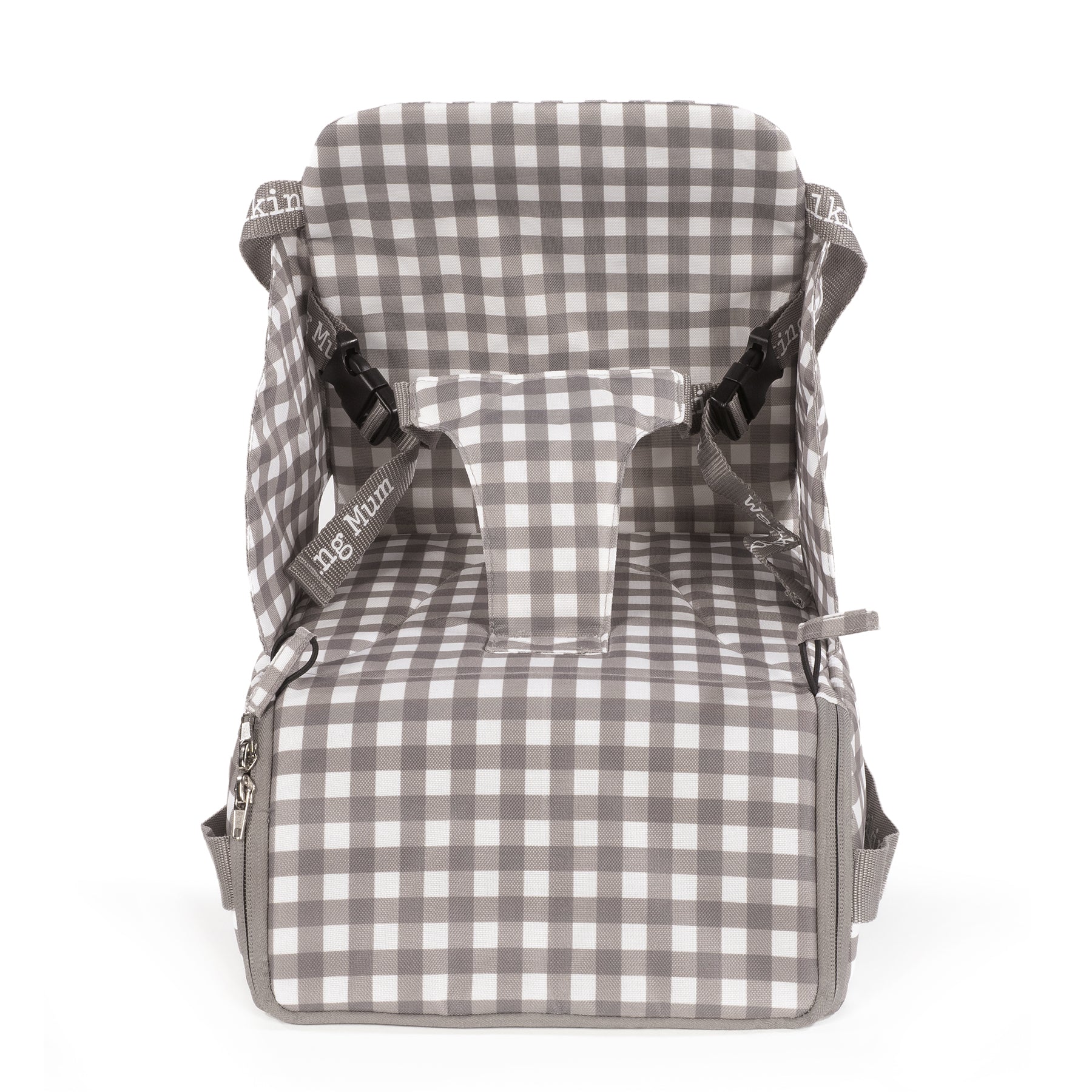 Hordozható textil székmagasító - Caetana (Oliva)