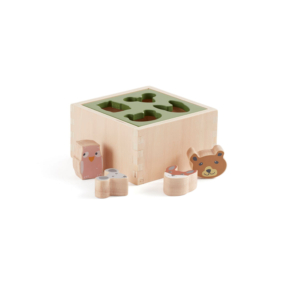 Kid's Concept - Edvin - Fa formabedobó kocka - pippadu