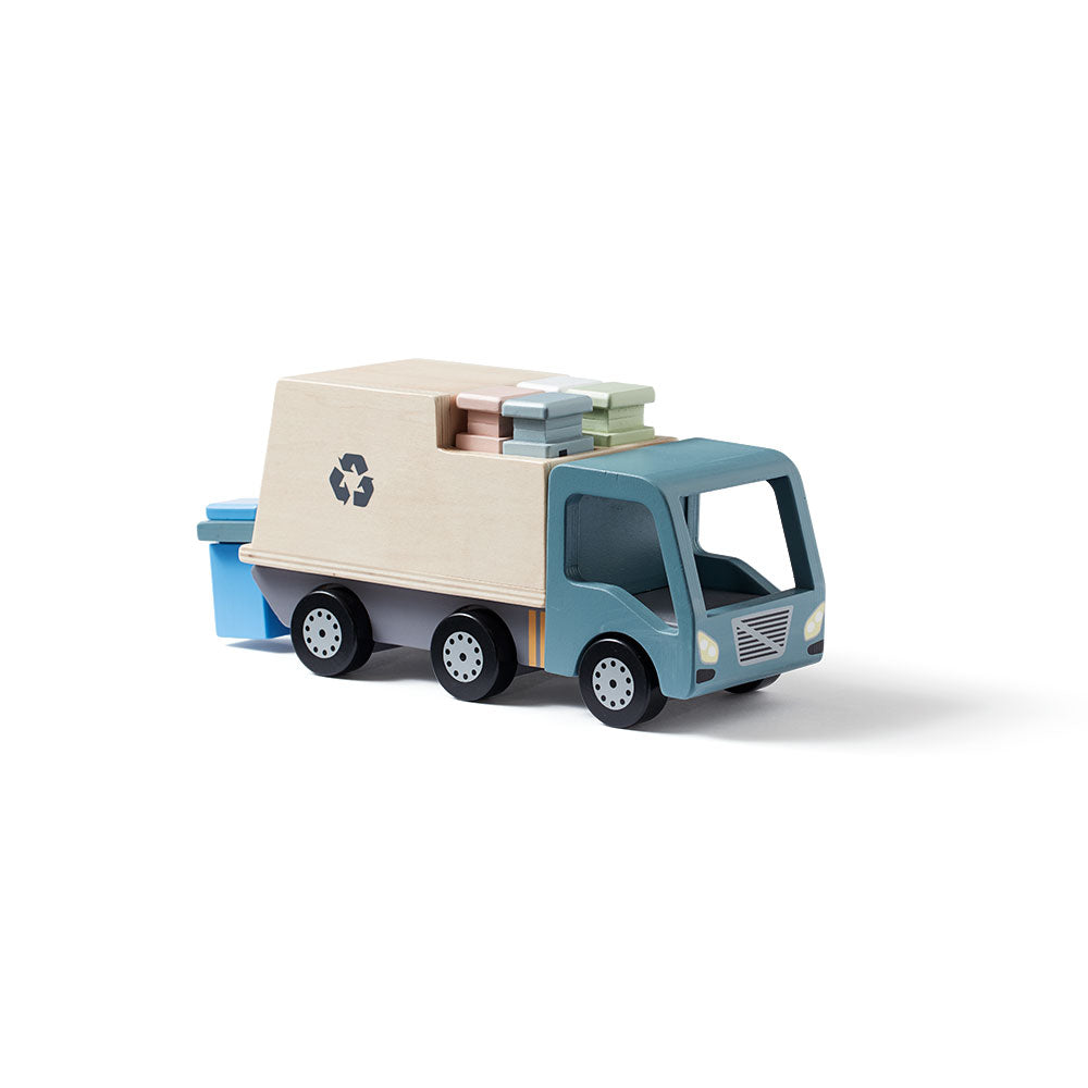 Kid's Concept fajáték szelektív kukásautó - pippadu