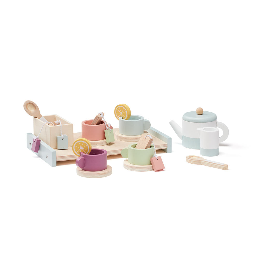 Kid's Concept Kid's Hub kollekció fa teáskészlet - pippadu