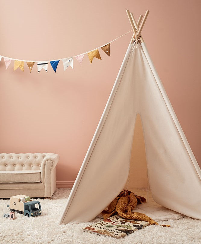Pippadu krémfehér gyereksarok sátor a Kid's Concept márkától