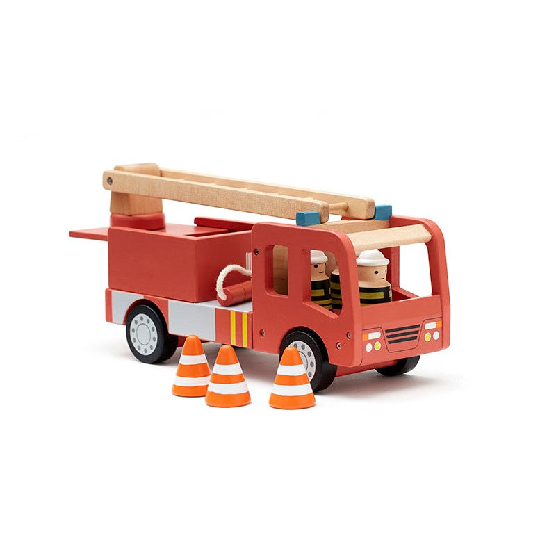 Tűzoltó autó gyerekjáték fából - Kid's Concept - pippadu
