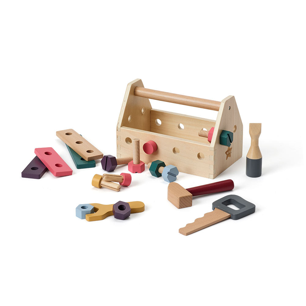 Kid's Concept - Kid's Hub kollekciós fa szerszámos láda - pippadu