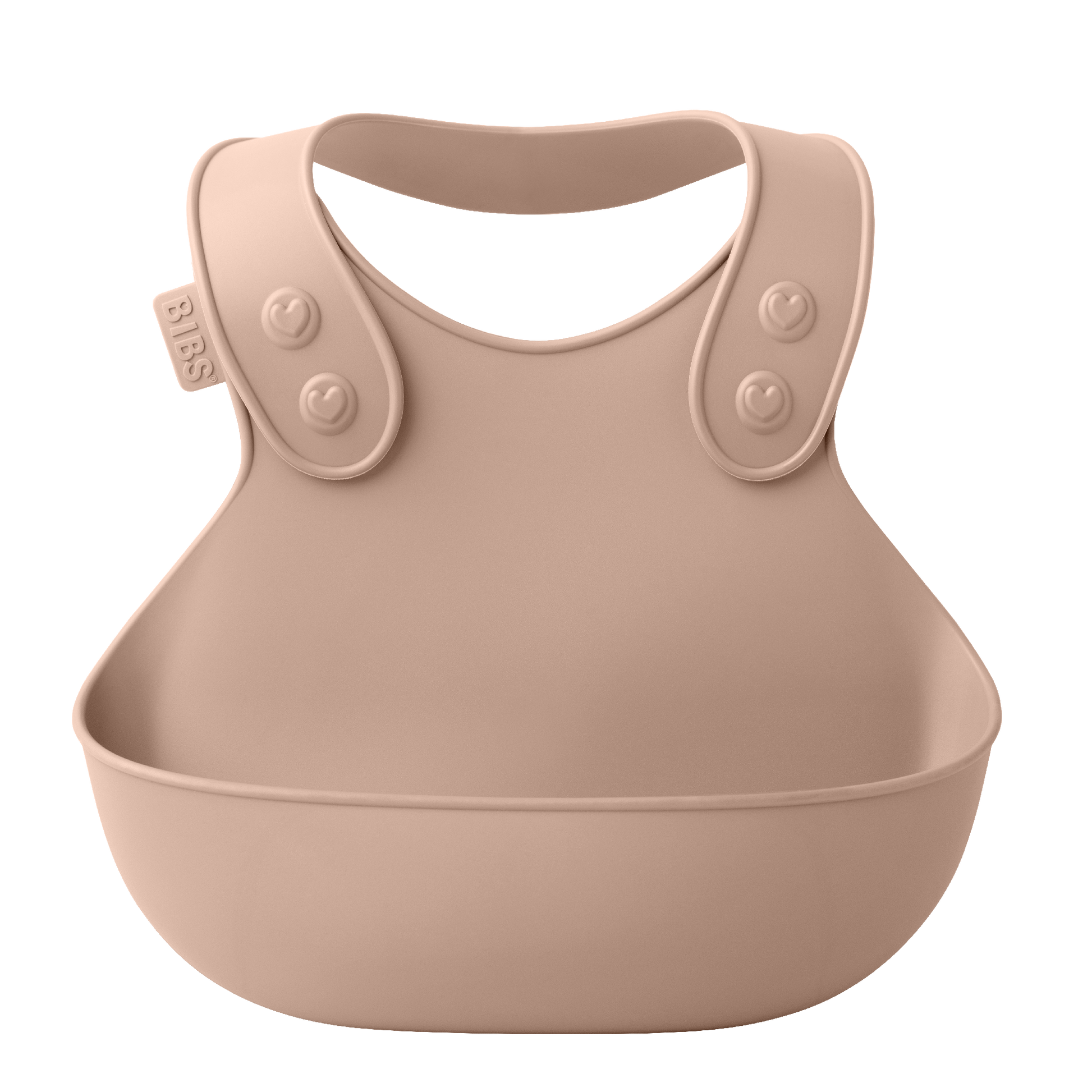 BIBS előke - púderrózsaszín - pippadu