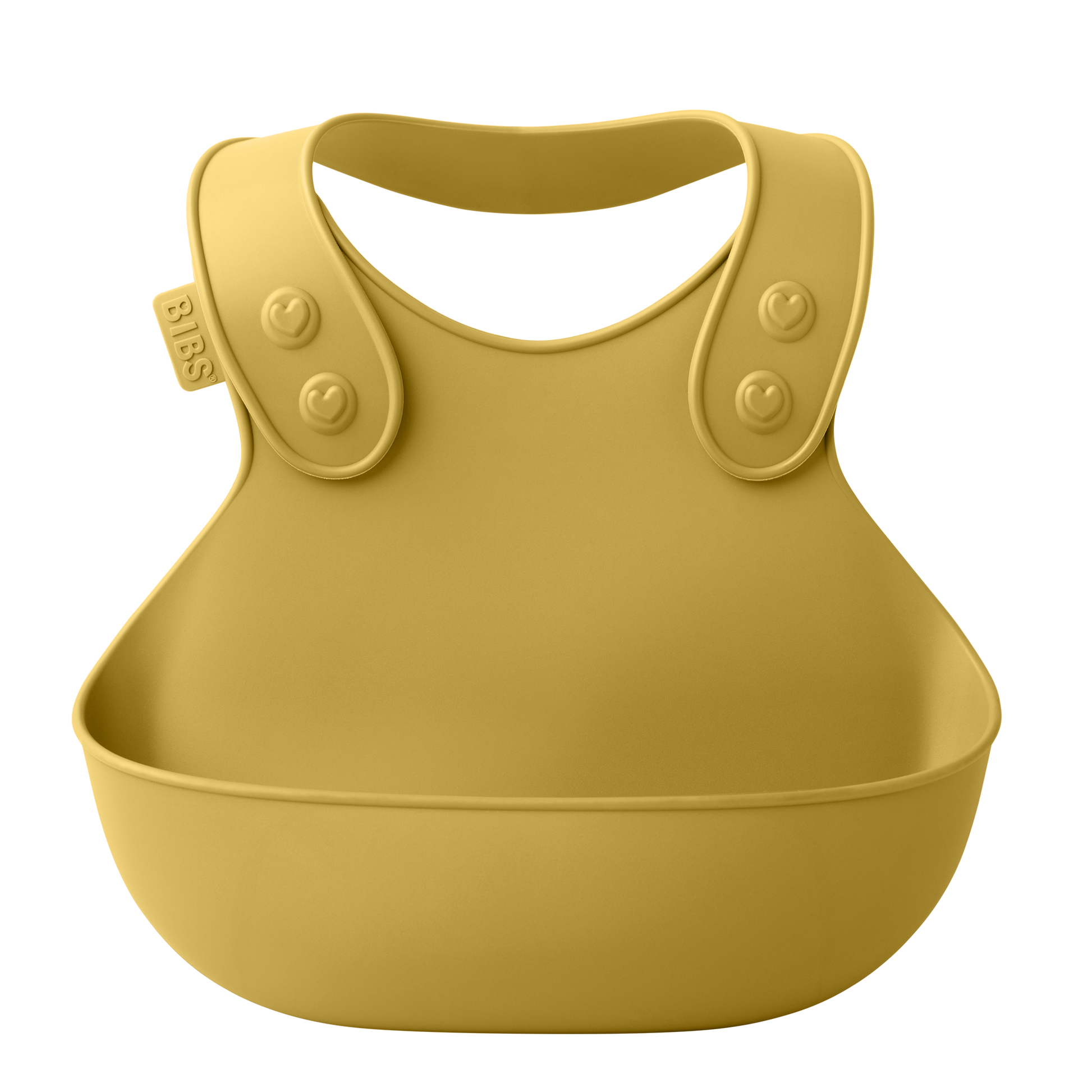 BIBS előke - mustársárga - pippadu