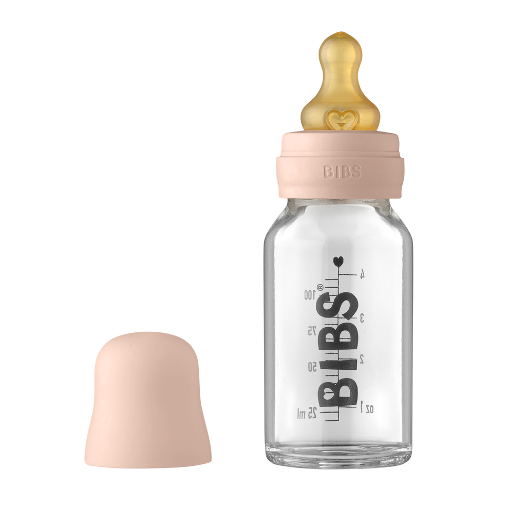 BIBS cumisüveg szett - púderrózsaszín, 110 ml - pippadu