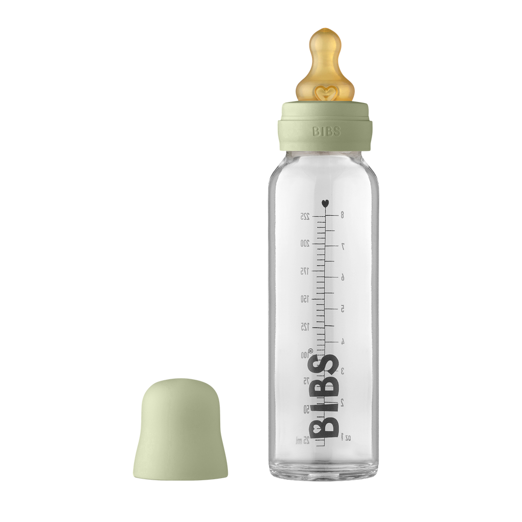 BIBS cumisüveg szett 110 ml - zsálya színben - pippadu