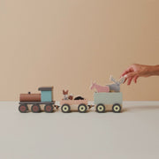 Kid's Concept - Edvin - Állatos fa vonat - pippadu