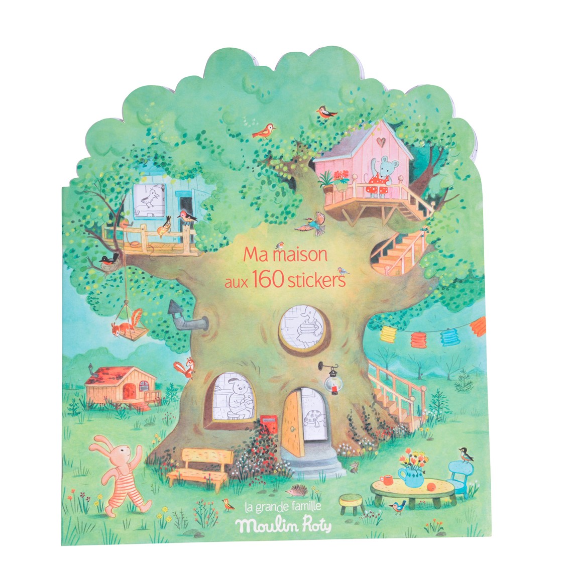 Moulin Roty - Matricázó és színező album - Az én házam - pippadu