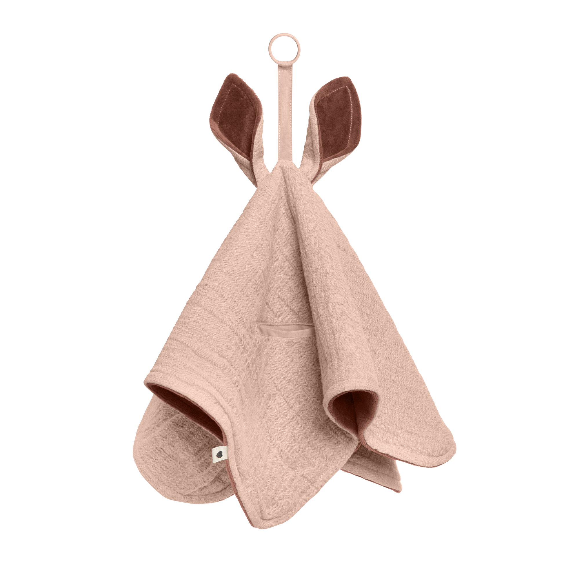 BIBS kenguru szundikendő - púderrózsaszín - www.pippadu.hu