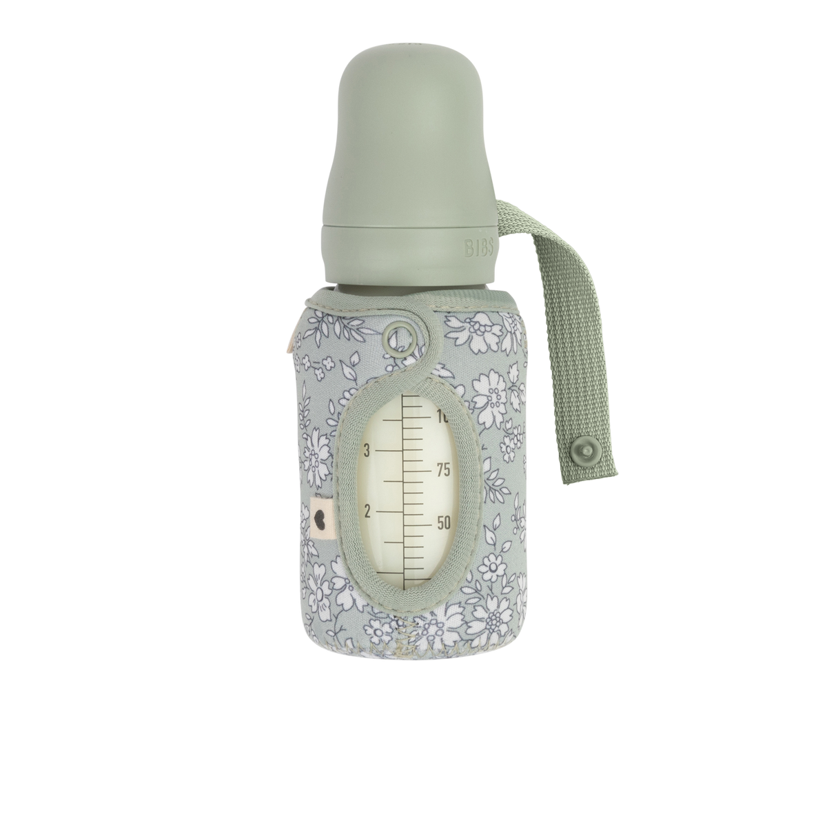 Virágos zsálya BIBS X LIBERTY kicsi cumisüveg tok - pippadu