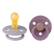 BIBS Colour cumik pasztellszürke és mályva színben hat hónapos kortól - www.pippadu.hu