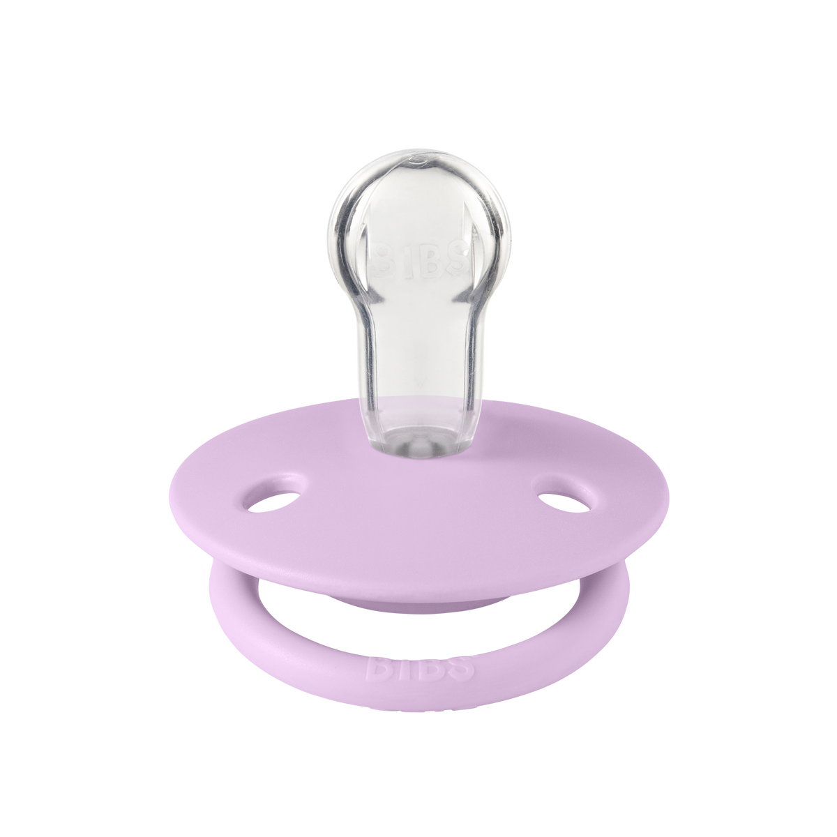 BIBS De Lux szilikon cumi viola színben - pippadu
