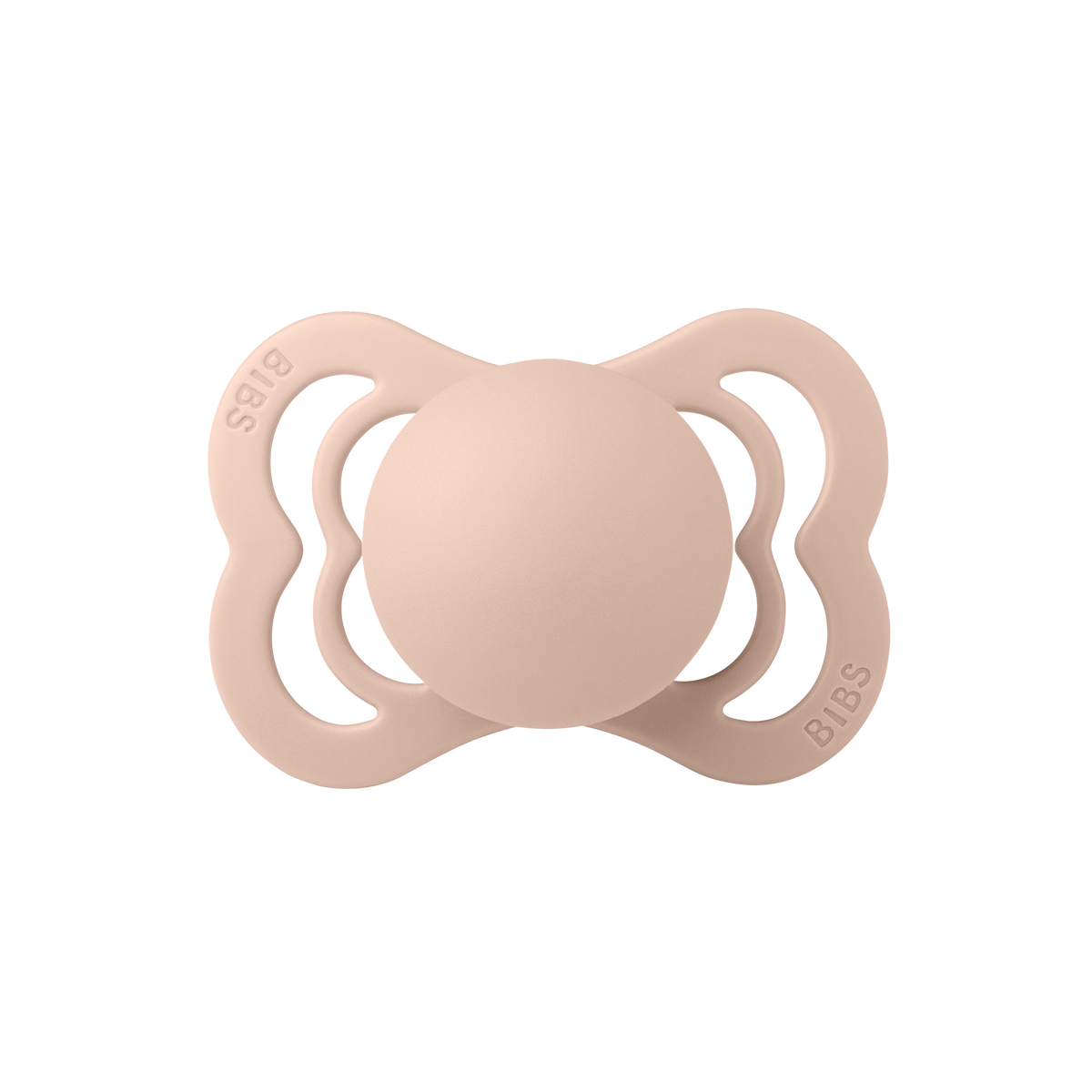 BIBS Supreme cumi - púderrózsaszín színben - 1. méret - cumipalást - pippadu
