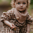 BIBS babacsomag - púderrózsaszín - BIBS Colour, cumilánc, nyálkendő - ajándék babáknak - pippadu