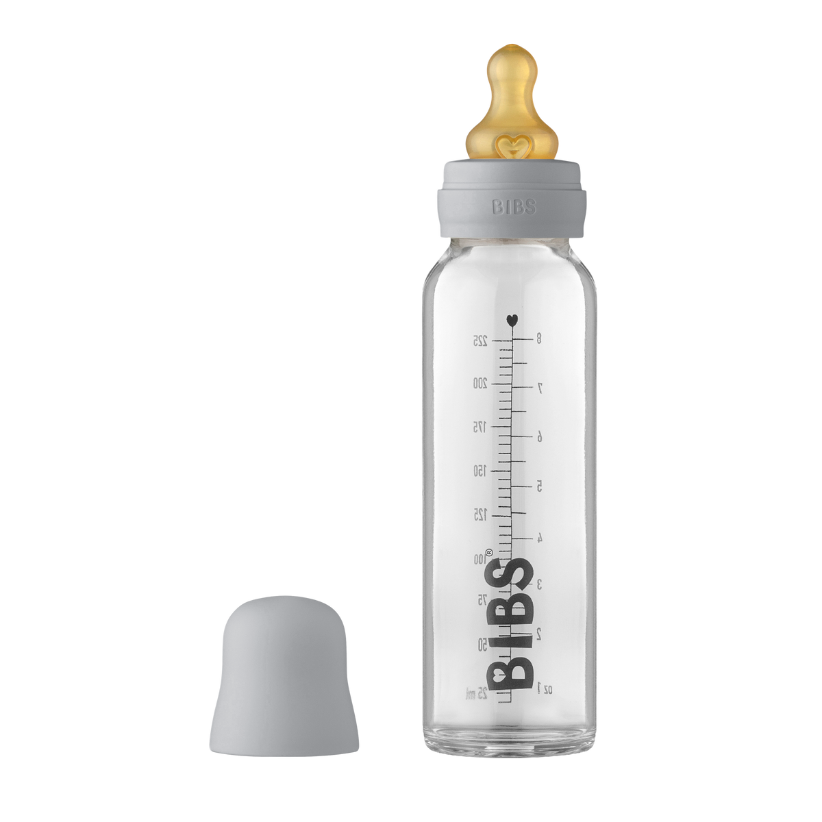 Üveg cumisüveg kisbabáknak a BIBS márkától - pippadu