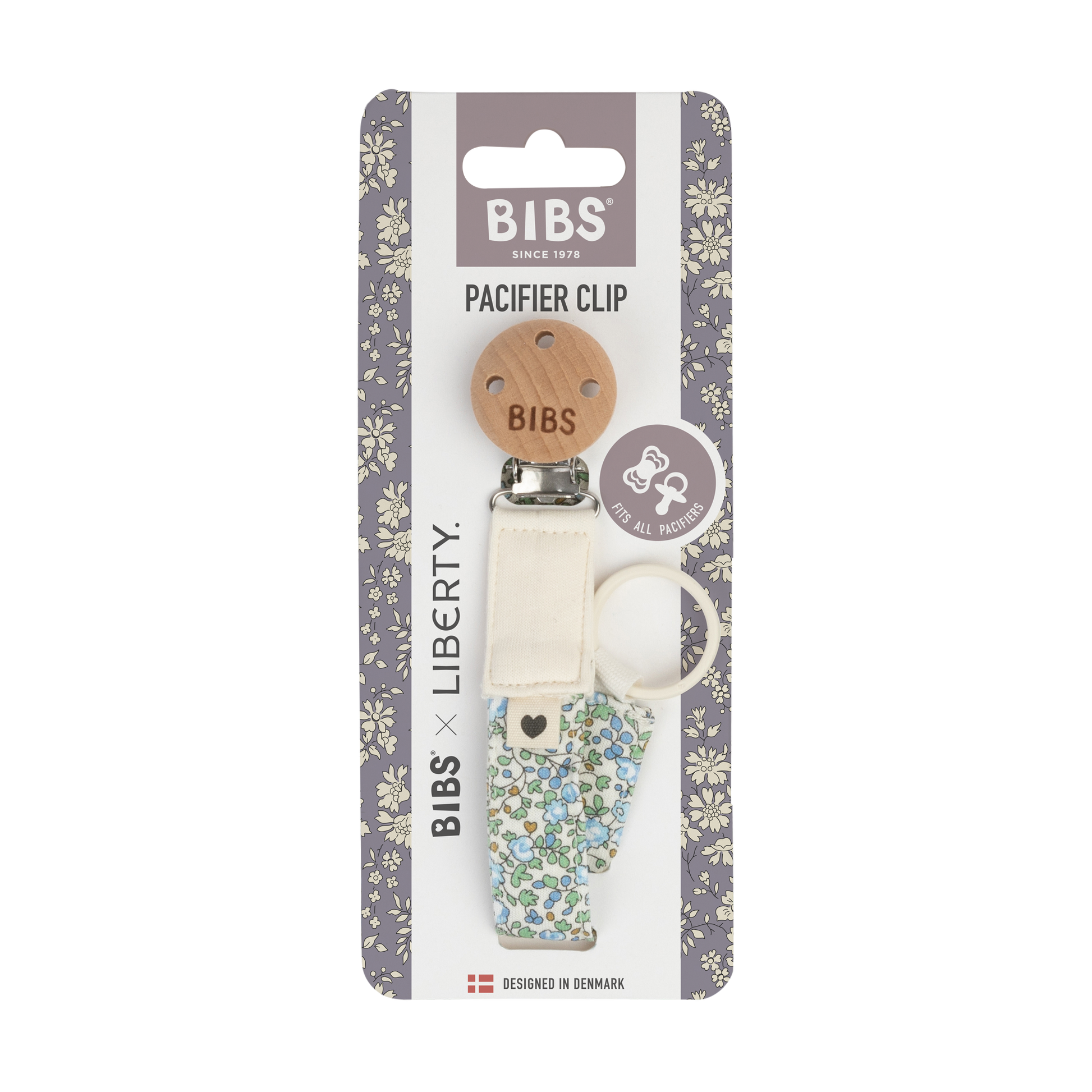 BIBS×Liberty cumilánc Eloise - krémfehér színben - pippadu egyedi csomagolás