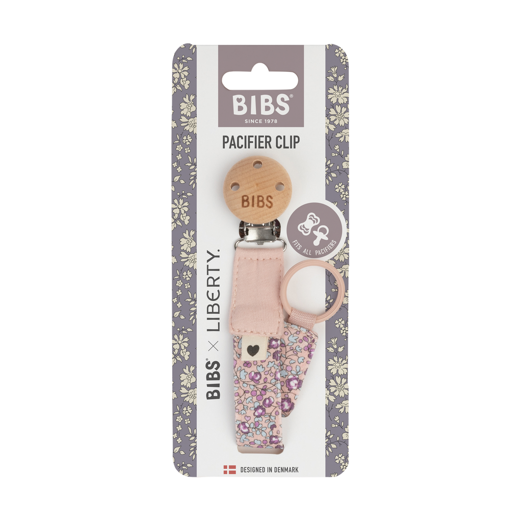 BIBS×Liberty egyedi csomagolású pamut cumilánc virágmintával - pippadu