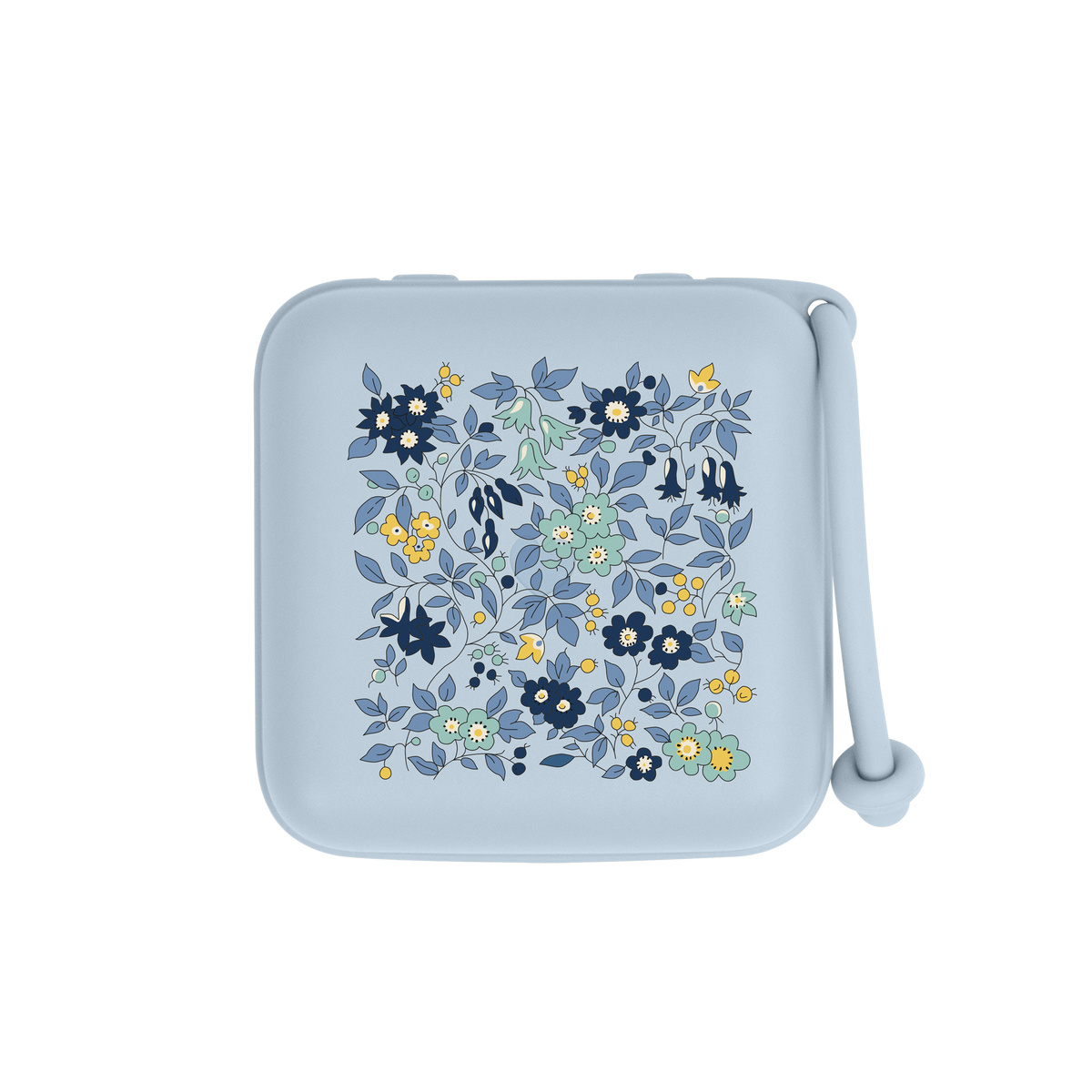 Cumitartó kamilla mintával pasztellkék színben - BIBS × Liberty kollekció - pippadu