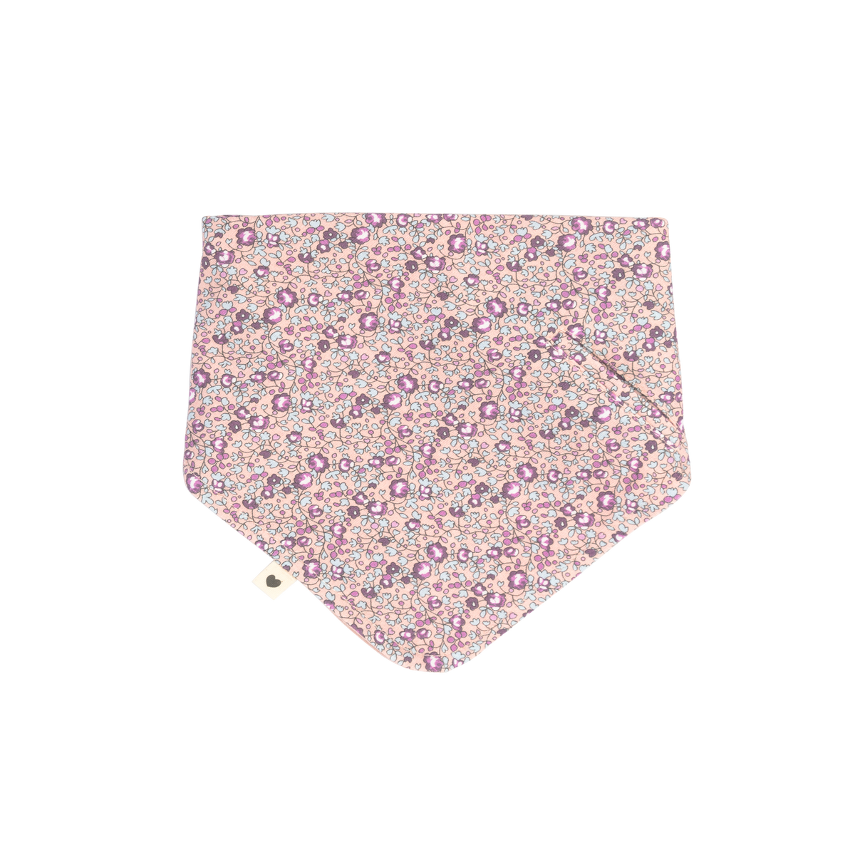 BIBS×LIBERTY muszlin nyálkendő Eloise - púderrózsaszín - pippadu