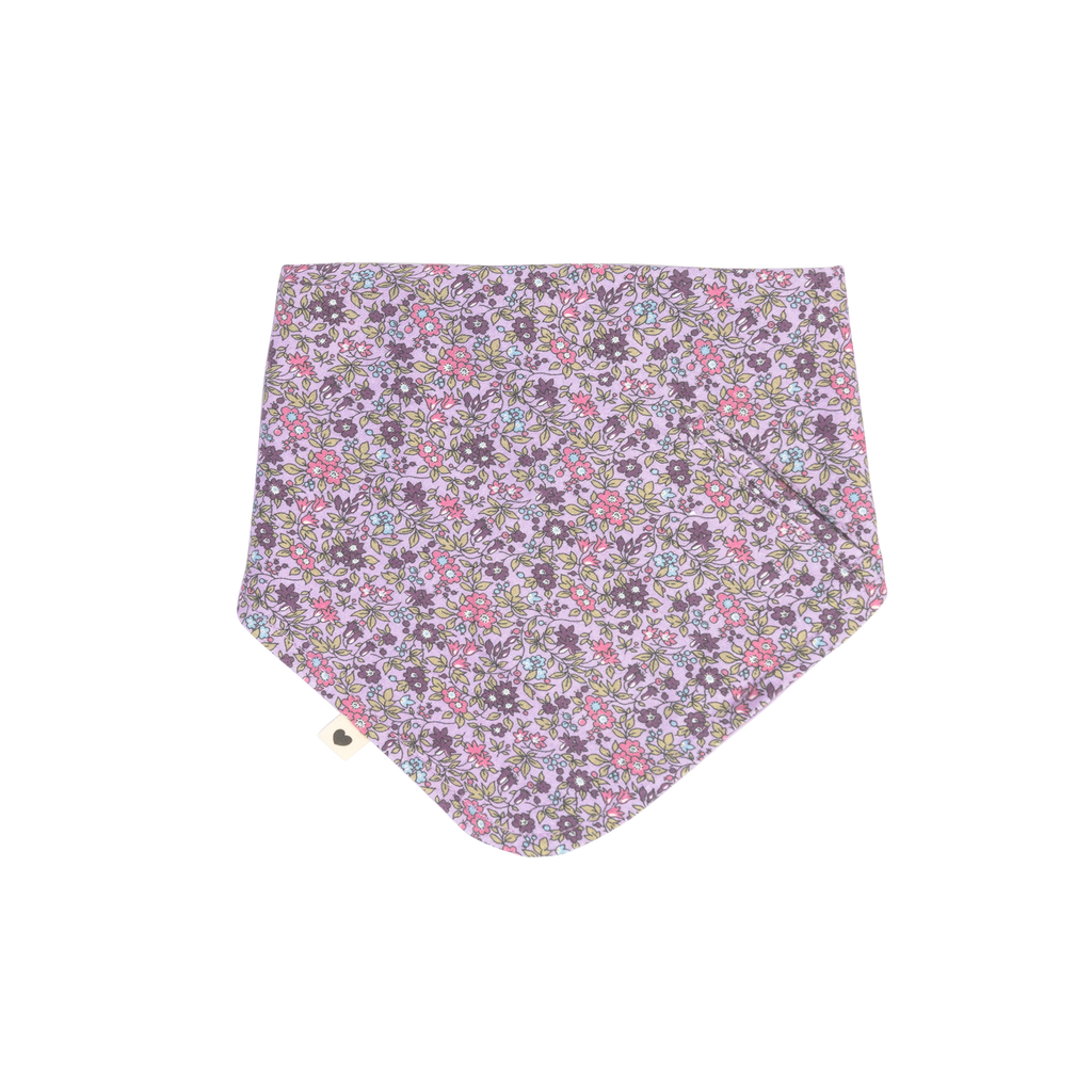 BIBS×LIBERTY muszlin nyálkendő Kamilla - viola színben - pippadu