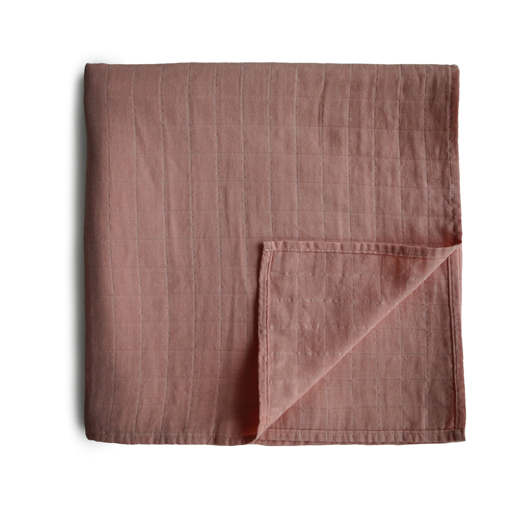Muszlin pólya a mushie márkától - cédrus színben - pippadu
