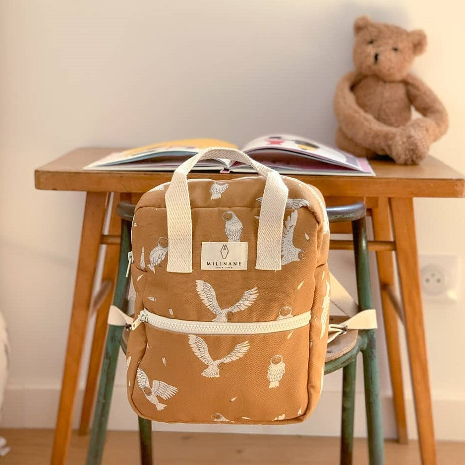 Óvodai hátizsák gyerekeknek - pippadu - bagoly minta