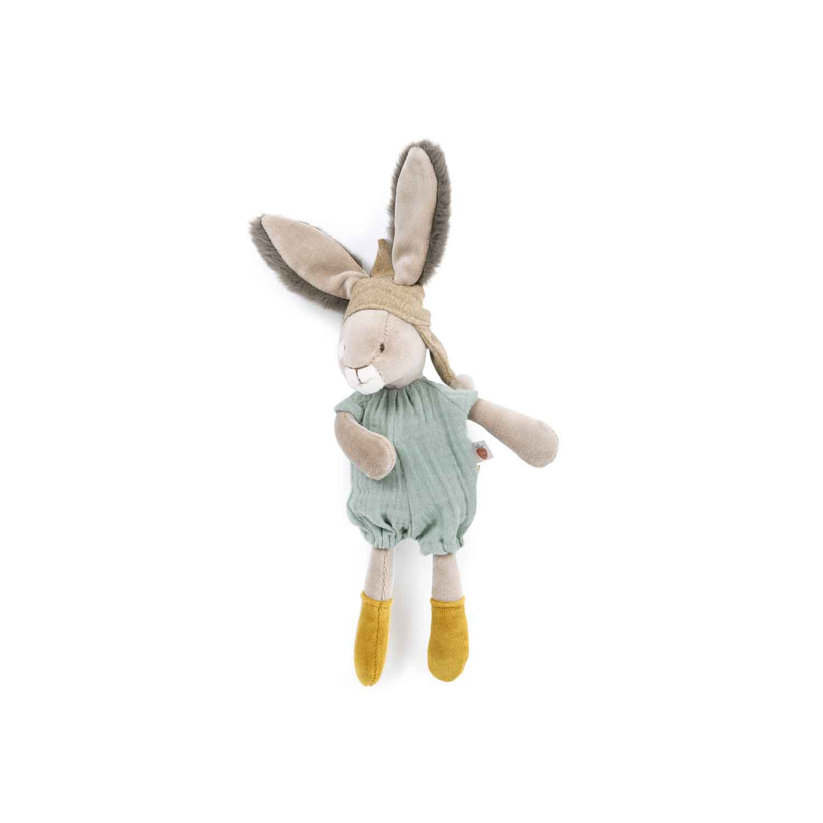Moulin Roty - A három kisnyuszi - Plüss kis nyuszi (zsálya) - pippadu