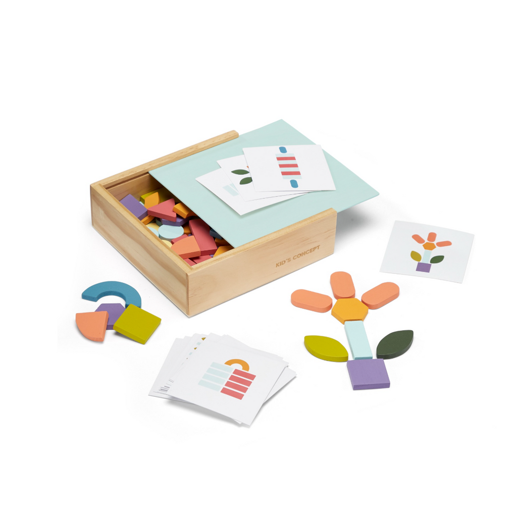 Mozaik puzzle játék a Kid's Concept márkától - pippadu
