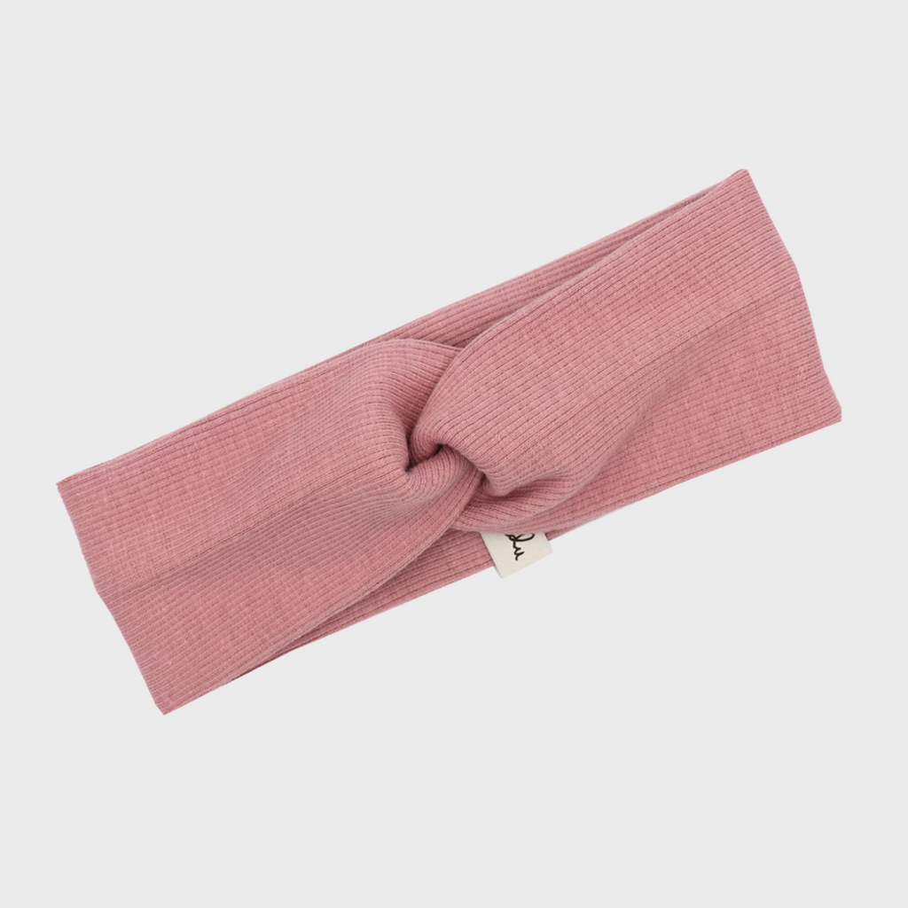 Turbán fejpánt - vintage rózsaszín - pippadu - fülvédő