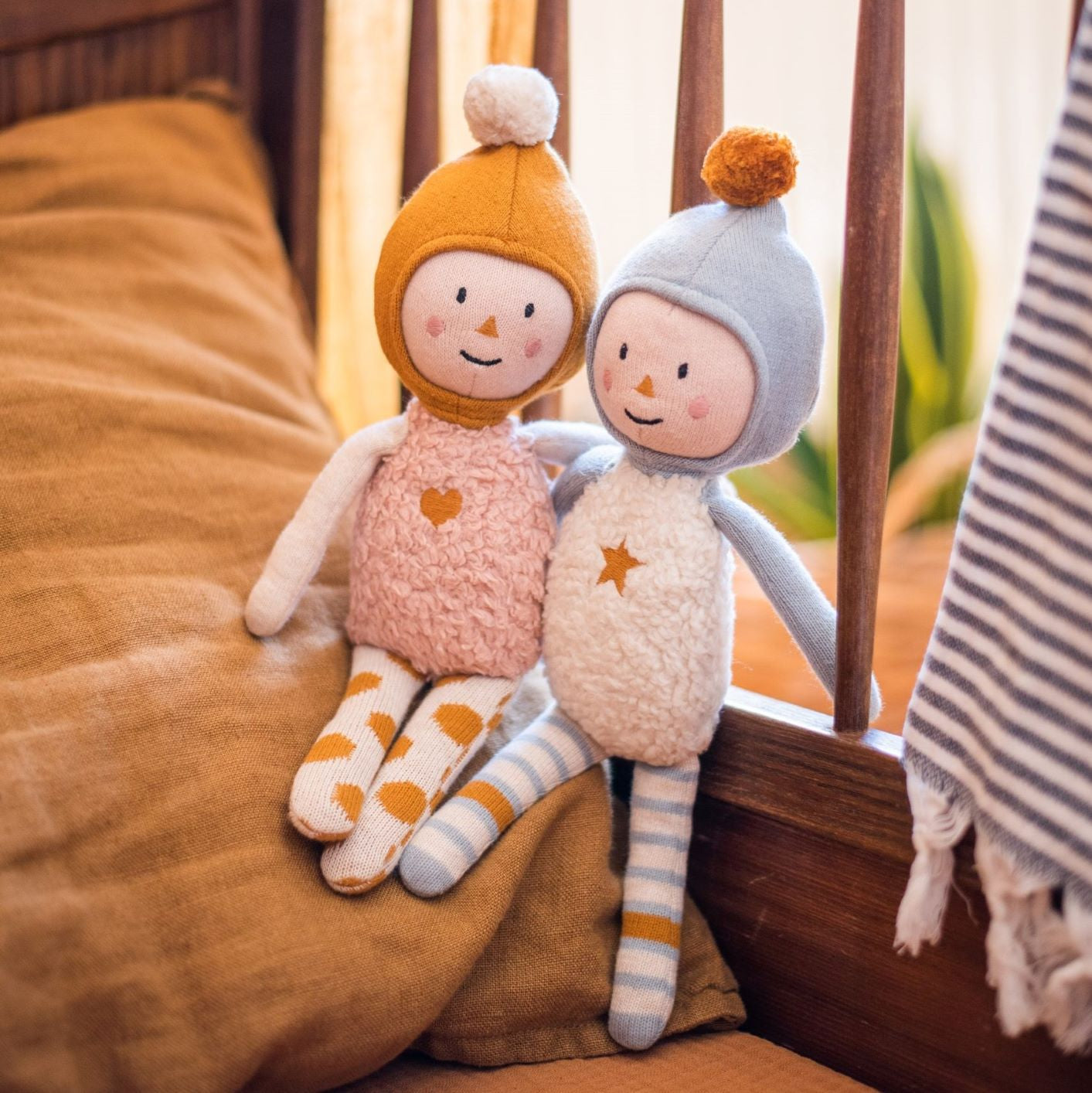 Plüss játék minőségi, organikus pamut anyagból - pippadu - Ellly a jóbarát