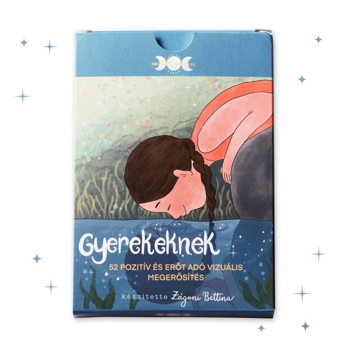 Tina Modern Goddess Gyerekkártyák - pippadu - megerősítő gondolatok