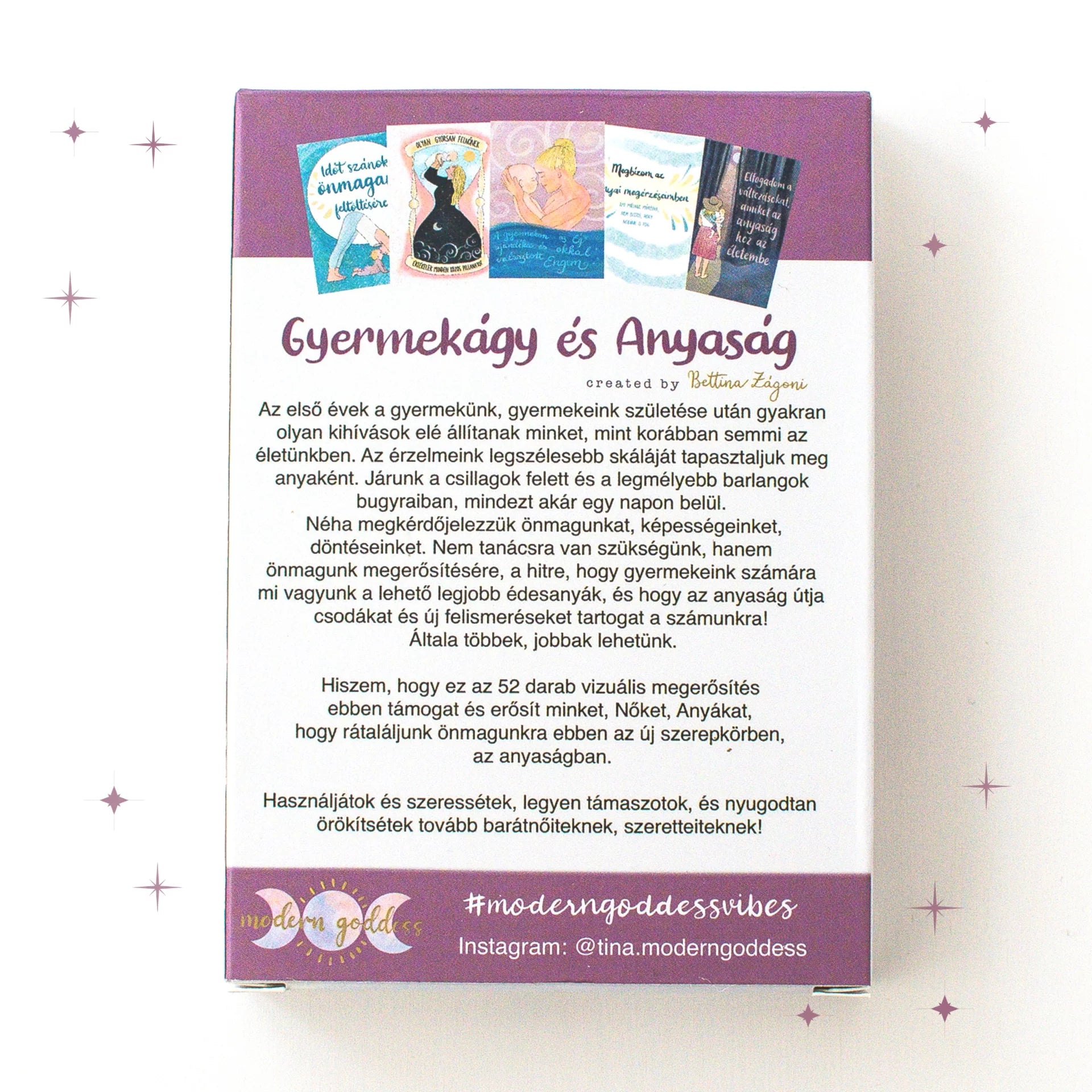 Ajándék modern goddess kártyacsomag - Gyermekágy és Anyaság - pippadu