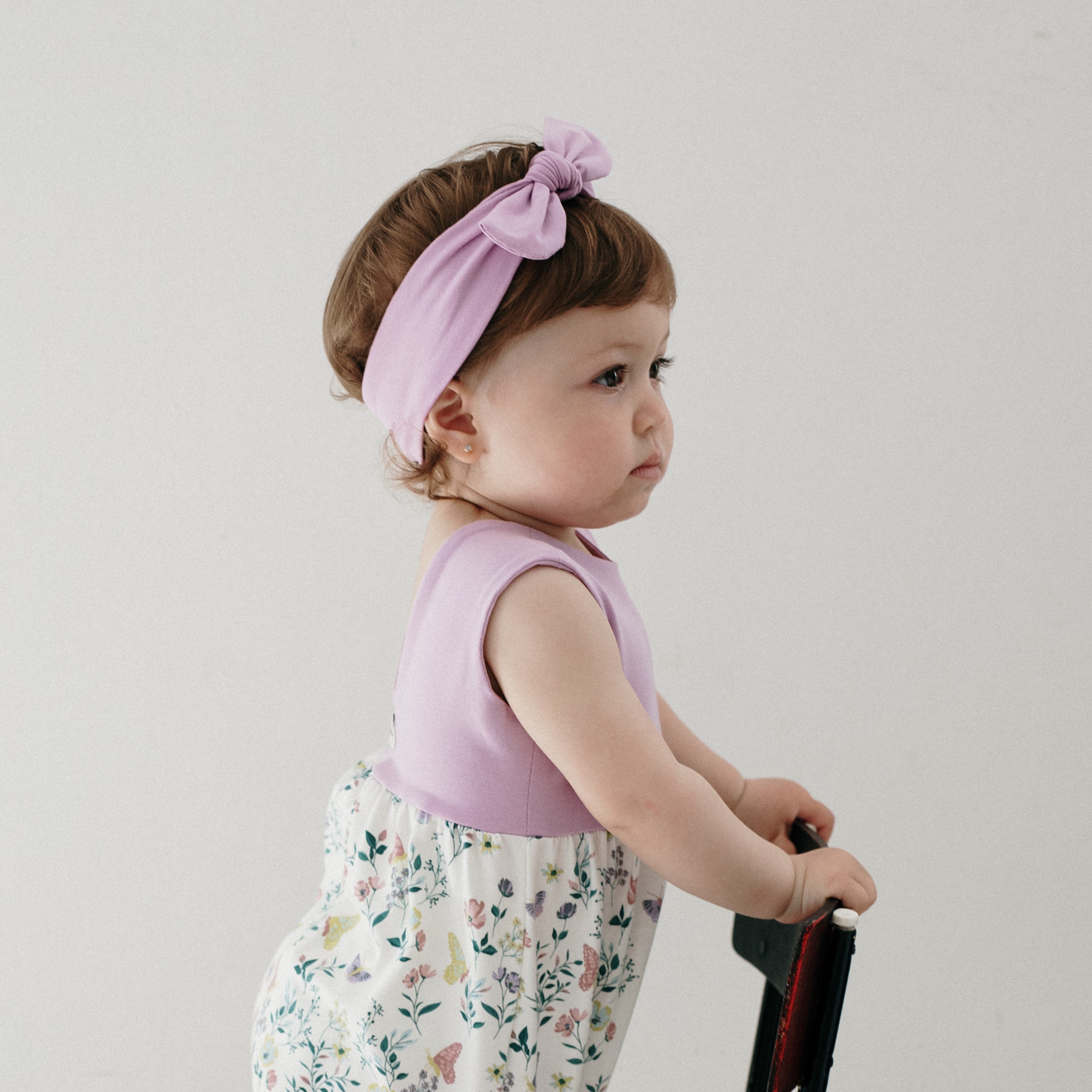 Masnis gyerek hajpánt - lila színben a pippadunál