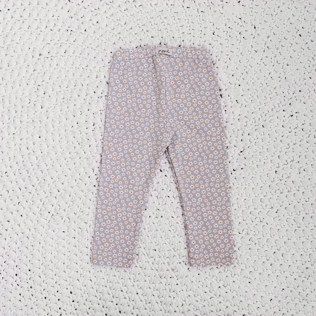 Gyerek leggings - margaréta mintával - pippadu