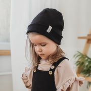Pippadu beanie sapka fekete színben