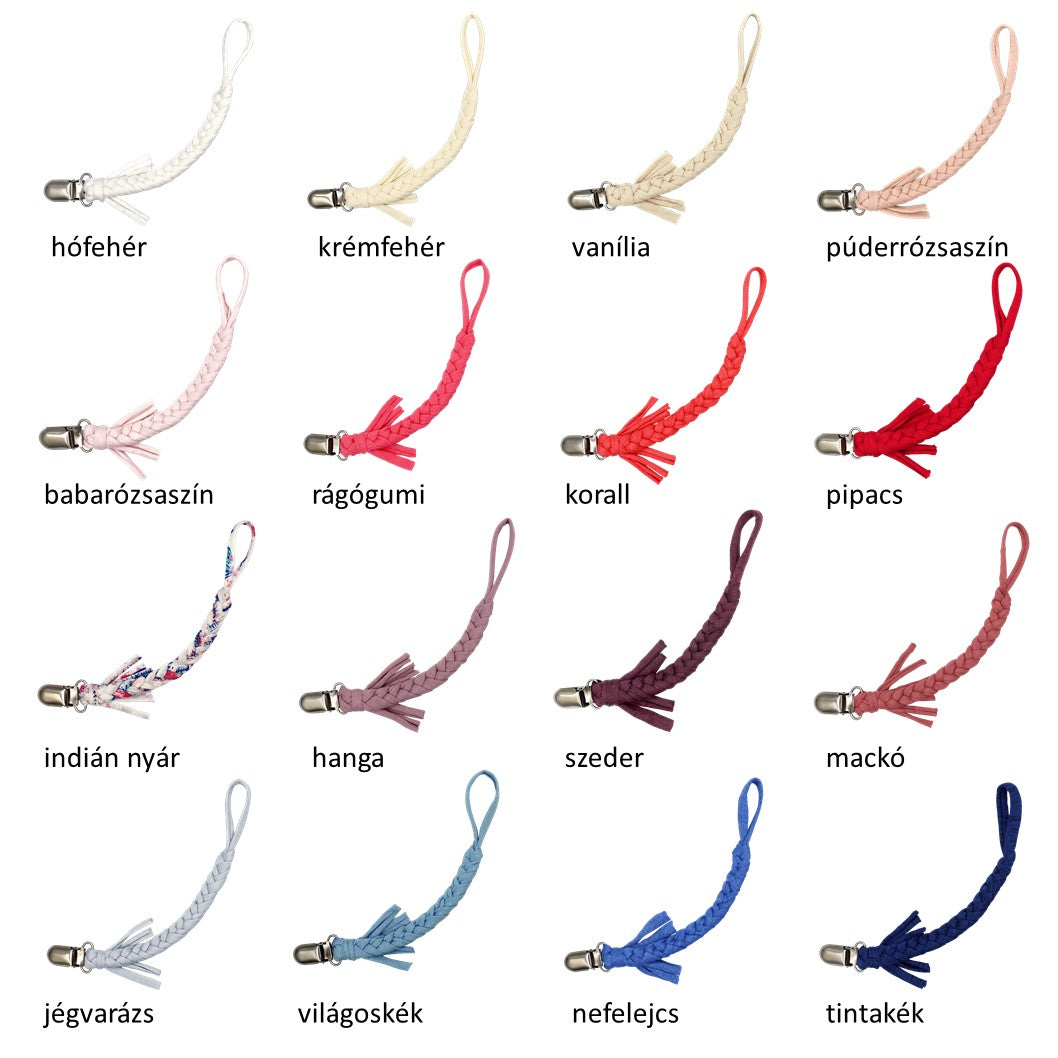 BIBS Colour cumi cumilánccal - választható színben - Pippadu - pippadu cumiláncok 1. oldal
