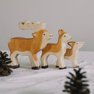 Holztiger fajátékok a pippadu polcain - szarvas, őz, őzgida - www.pippadu.hu