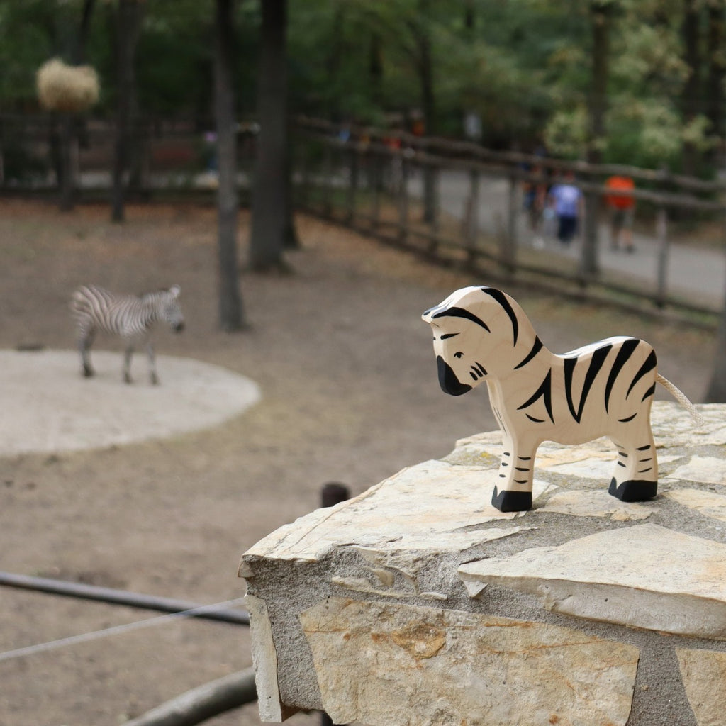 Zebra fajáték Holztiger - Pippadu